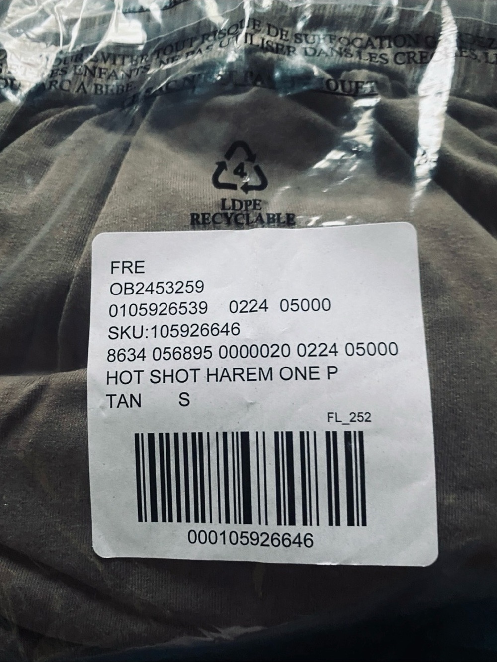 Free People Movement Hot Shot Harem Onesie NWT S - Picture 11 of 11
